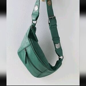 NWOT Free People Wilder Embellished Sling Bag (One Size)